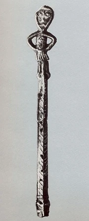 Figurine of Perun from Veliky Novgorod, 12-century.