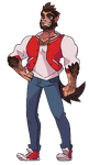 Scott Howl from Monster Prom.