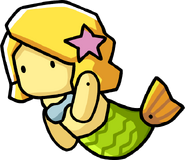 Mermaid in Scribblenauts Unlimited