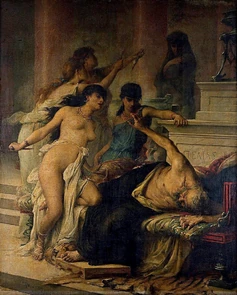The Murder of Pelias by His Daughters by Georges Moreau de Tours (1878)