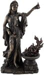 Hestia bronze statue