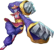 Hsien-Ko, a jiangshi from Darkstalkers.