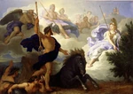 The Dispute of Minerva and Neptune by René-Antoine Houasse (c. 1689 or 1706)