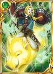 Freyr riding on Gullinbursti, from Skygalleon of the Blue Sky.