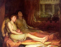 Sleep and His Half-Brother Death, by John William Waterhouse, 1874