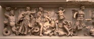 Gigantomachy frieze of the Pergamon Altar, 2nd c. BC.
