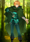 Robin Hood from Fate/EXTRA as an Archer-class servant in Fate/Grand Order