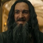 Blackbeard, portrayed by Andrew Kavadas, in the Disney+ series Percy Jackson and the Olympians