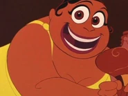 Thalia, the Muse of comedy depicted as one of the Muses, narrators of the Disney movie Hercules.