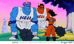 The Red and Blue Oni in Dragonball Z