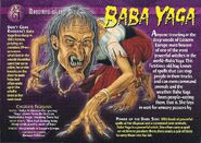 Baba Yaga Weird n' Wild Creatures card.