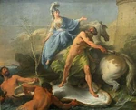 La Dispute de Minerve et de Neptune by Noël Hallé (1747)