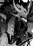 Fáfnir as seen in Magika Swordsman and Summoner manga.