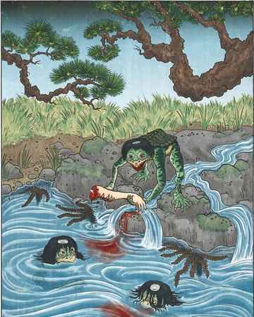 Kappa Mythology Wiki Fandom Extreme angler jeremy wade is on the hunt for fish with a taste for human flesh. kappa mythology wiki fandom