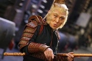 Sun Wukong, portrayed by Jet Li, in The Forbidden Kingdom (2008)