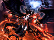 Lucifer digital art by GENZOMAN (2009)