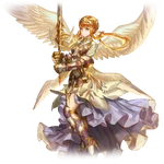 Silver Valkyrie Brunhilde (3★) illustration in Valkyrie Connect.