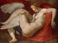 Leda - after Michelangelo Buonarroti.jpg (150 KB) Leda and the Swan, 16th-century copy after the lost painting by Michelangelo