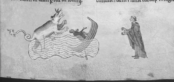 Saint Columba and the Demon of Loch Ness
