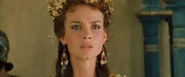 Saffron Burrows as Andromache in Troy (2004)