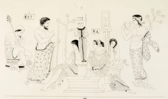 Melampus and Daughters