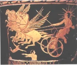 Helios in his sun chariot