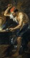 Rubens - Vulcano forjando los rayos de Júpiter