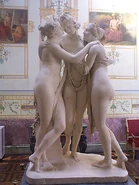 The Three Graces by Antonio Canova