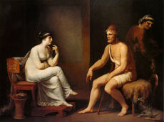 Odysseus und Penelope (Tischbein)