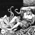 Gunnarr in the Snakepit.jpg (97 KB) "Gunnarr in the Snakepit" (1920) by Franz Stassen