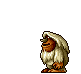 Sasquatch's sprite in Metal Slug 3.