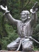 A statue of Okuninushi in Izumo