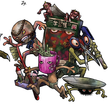 Dr. Lava on X: Voltorb Origins: Voltorb is based on Tsukumogami from Japanese folklore -- tools that have come to life and become self-aware on their 100th birthday. This is why Voltorb's