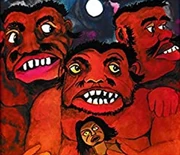 Depiction of the Ogres from Spooky Stuffs: Hawaiian Ghost Stories