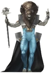 Depiction of Morax from Shin Megami Tensei