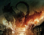 Smaug in The Hobbit Trilogy