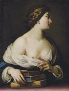 Calliope, muse of eloquence and epic poetry by Cesare Dandini