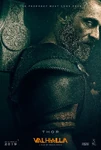 Þórr (portrayed by Roland Møller) in Valhalla (2019).