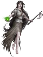 Siova Stormhilt is a Changeling from Pathfinder