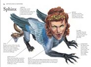 Sphinx in Mythical Monsters by Chris McNab