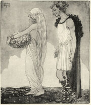 Loki and Idun - John Bauer