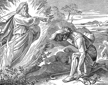 Moses-and-burning-bush