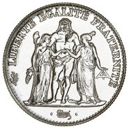 Commemorative 5-franc piece (1996), Hercules in center