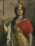 Pallas Athene by Charles Buchel (1912)