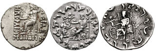 Evolution of Zeus Nikephoros on Indo-Greek coinage