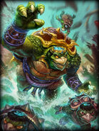 The playable character Kuzenbo in the game SMITE