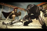 Argos vs a Minotaur in Hero of Sparta II