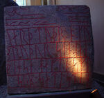 Runestone from Sønder Kirkby, Falster, Denmark
