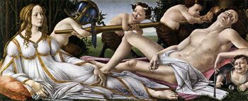 Venus and Mars Botticelli1483