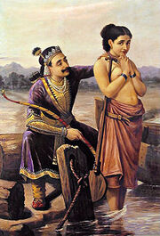 220px-Ravi Varma-Shantanu and Satyavati